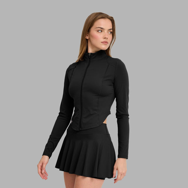 Veste noire de tennis