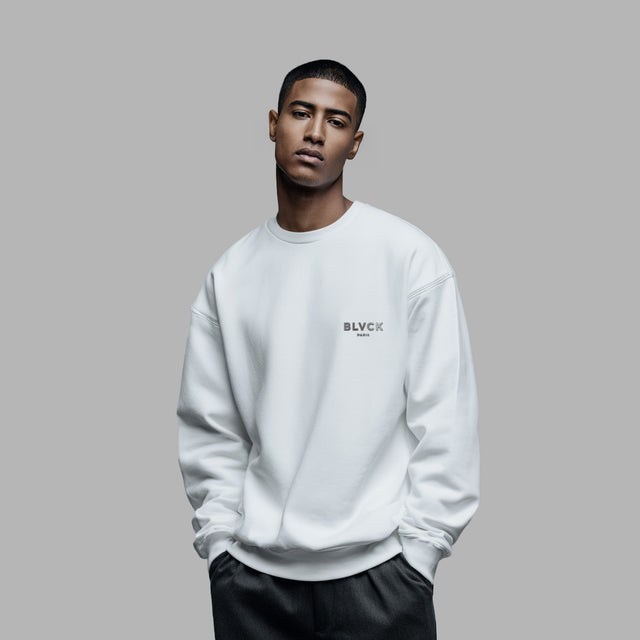 Sweatshirt blanc 'White'