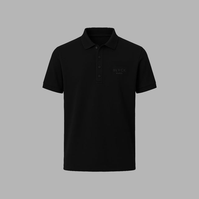 Blvck Knit Polo Shirt