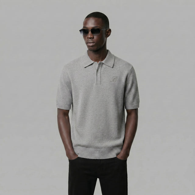 Blvck Brushed Wool Polo
