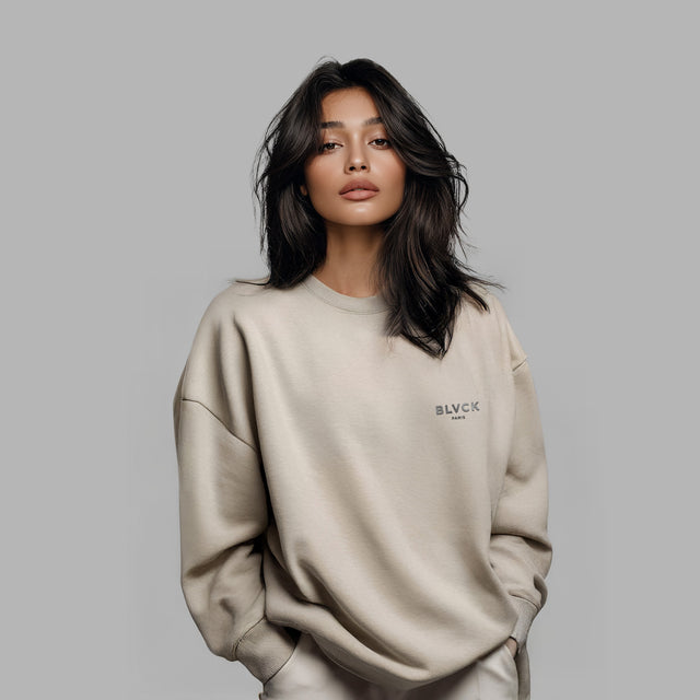 Sweatshirt blanc 'White'