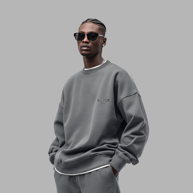 Sweatshirt gris foncé 'Charcoal'