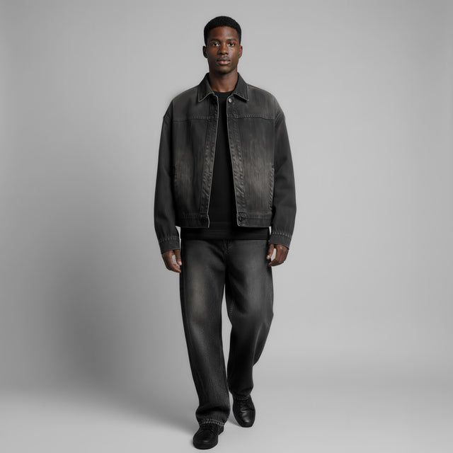 Blvck Gradient Denim Jacket