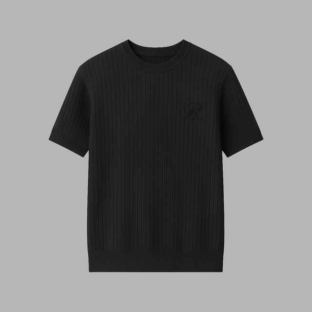 Blvck Ribbed Tee