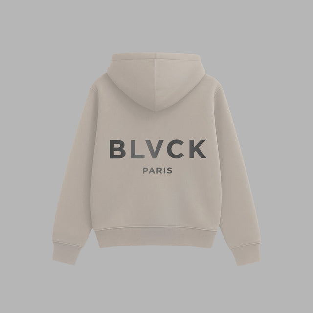 Sweatshirt à capuche noir 'Black'