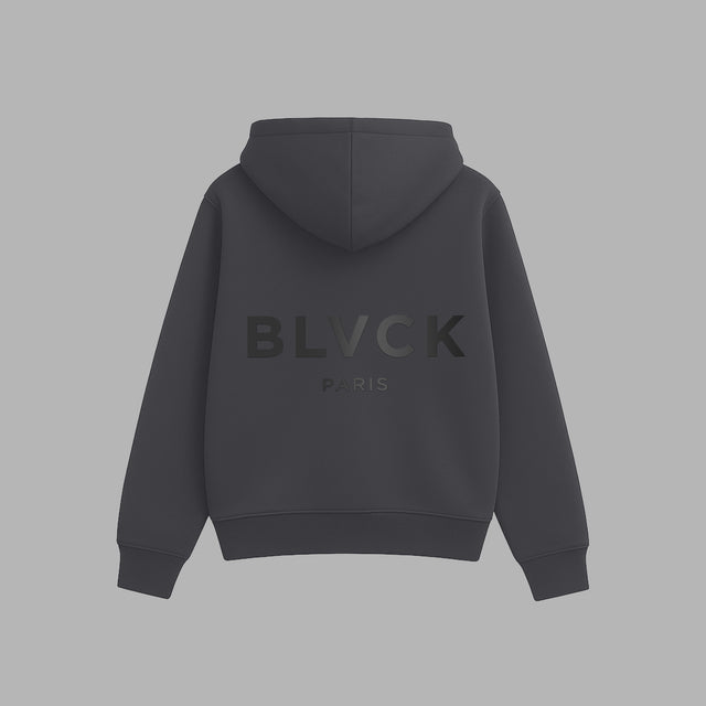 Sweatshirt à capuche gris foncé 'Charcoal'