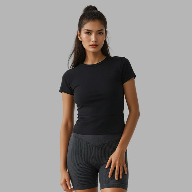T-shirt de Sport avec Soutien-Gorge Intégré