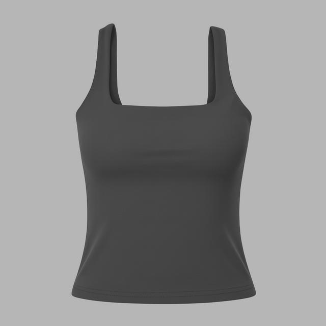 Blvck Tank Top with Built In Bra
