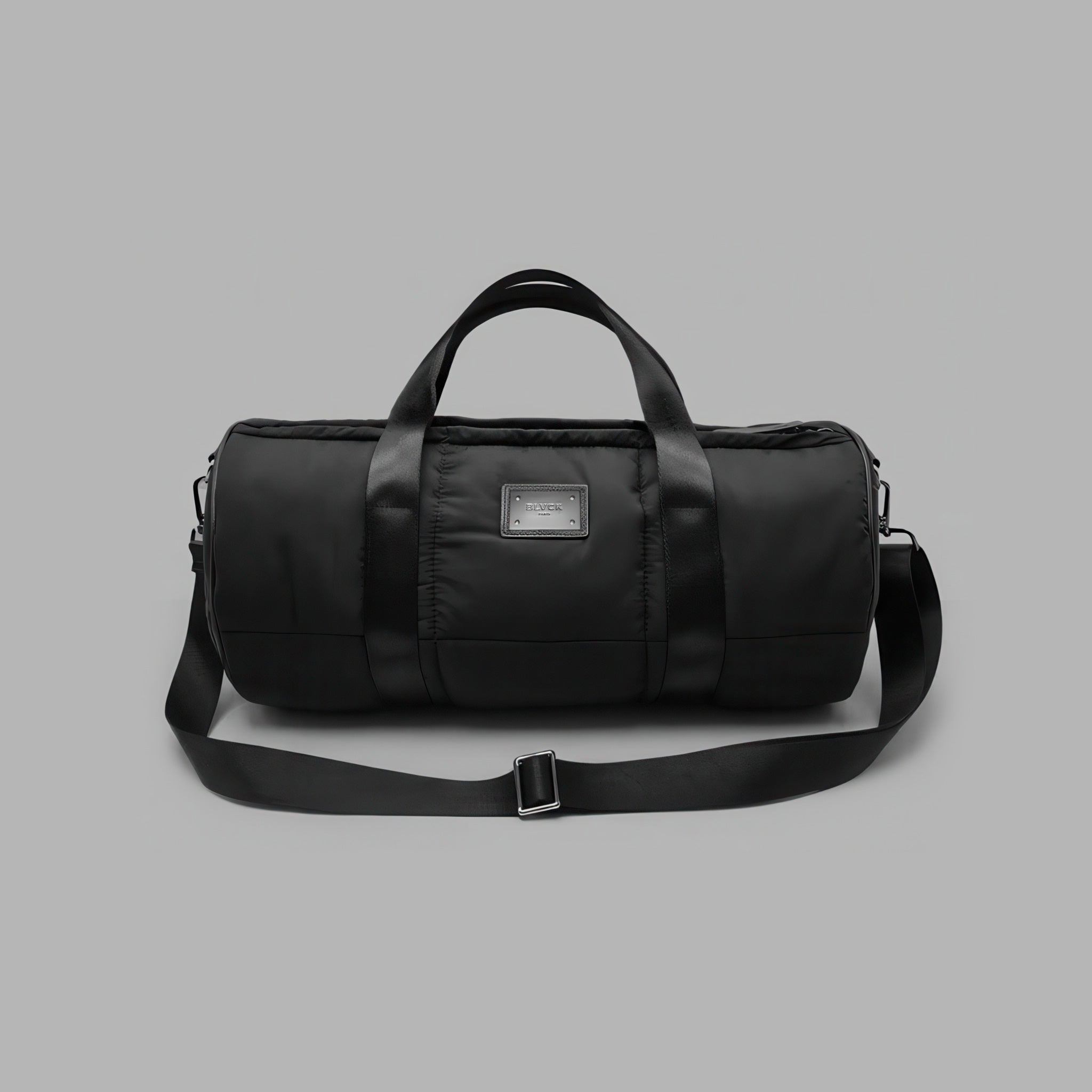 極美品✨　BLVCK PARIS ブラック　レザー ダッフルバッグ Blvck Paris | Black Padded Duffel Bag, Travel Bag or Sport Bag