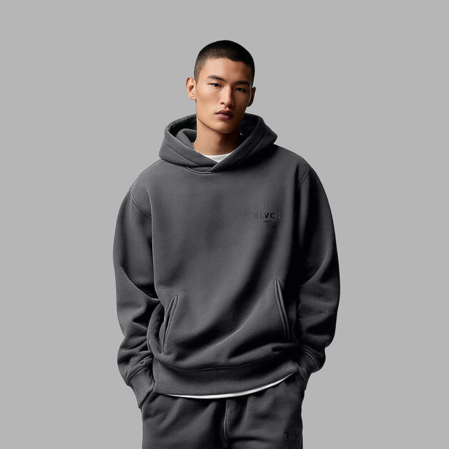Blvck Hoodie 'Charcoal'