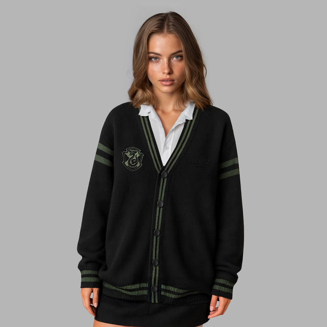 Harry Potter x Blvck Slytherin Cardigan