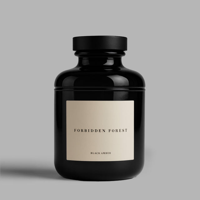 Harry Potter x Blvck Forbidden Forest Black Amber Candle