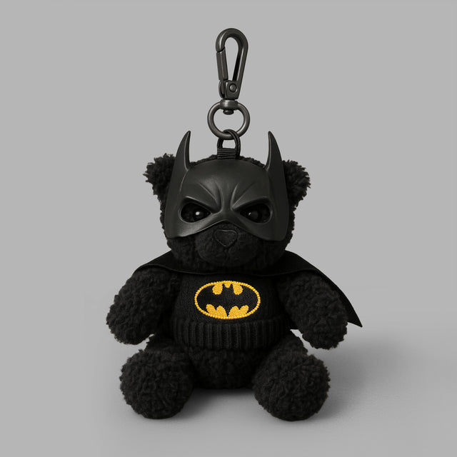 Batman x Blvck Teddy Bear Keychain