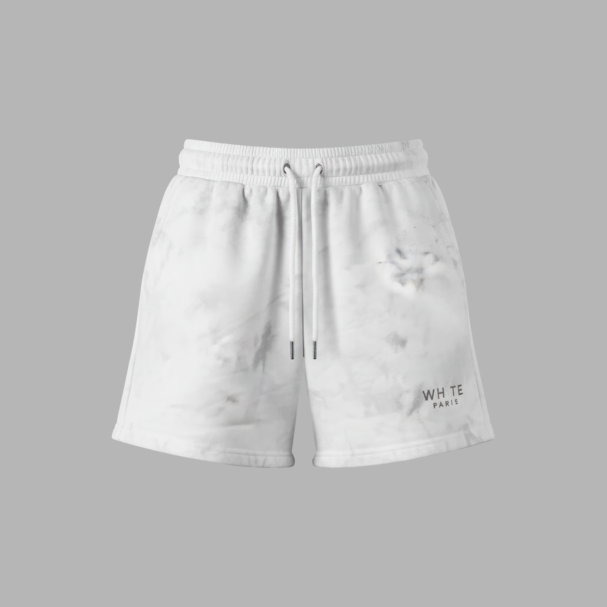 【新品】Tie-Dye Pattern Zip Shorts white XL White Tie & Dye Short – Blvck
