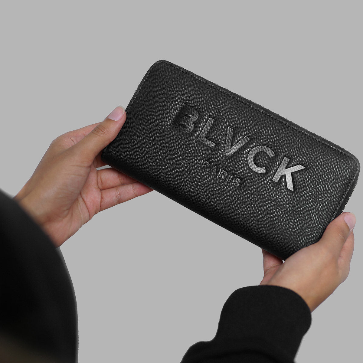 Blvck Paris Zipped Wallet