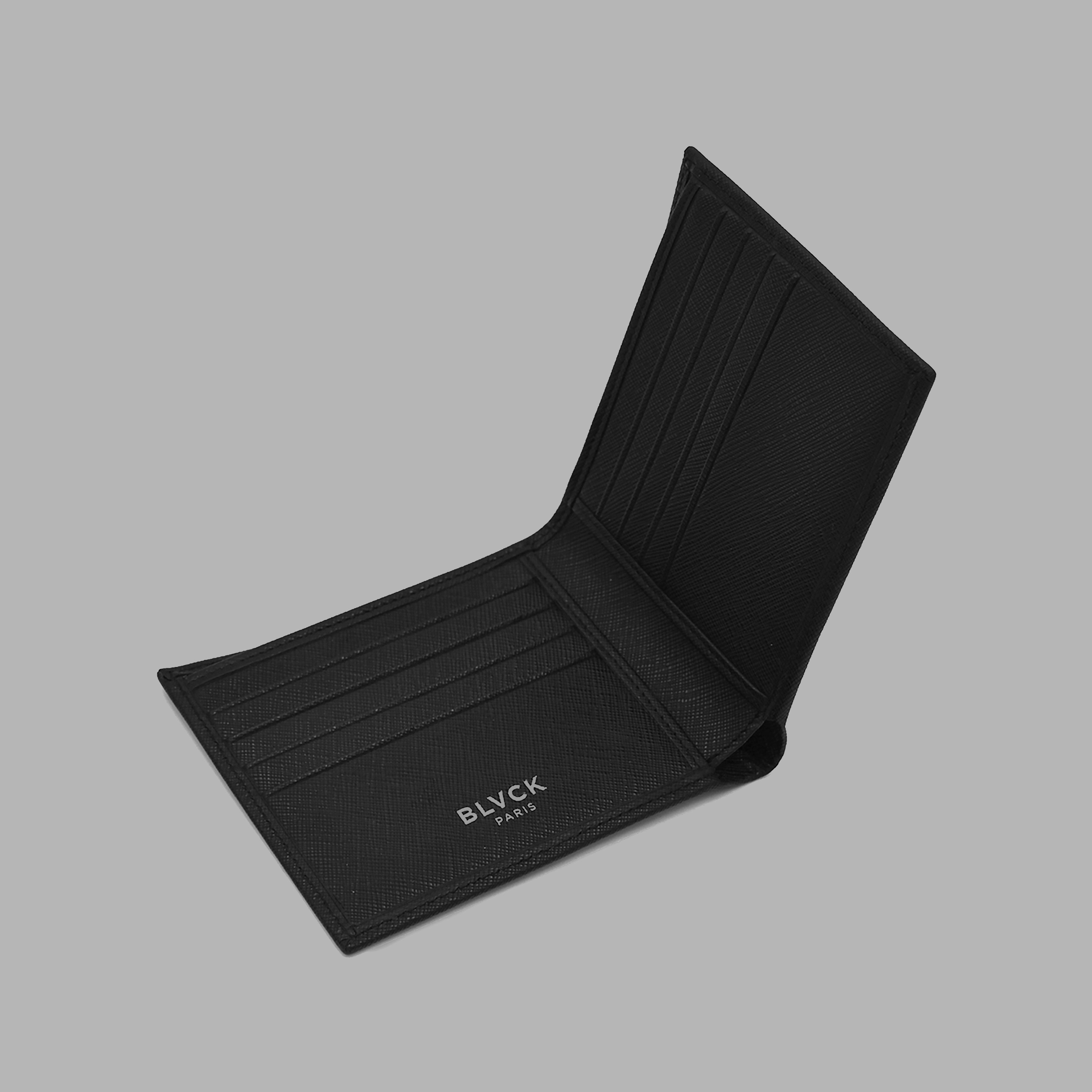 Black Fold Wallet | Blvck Paris