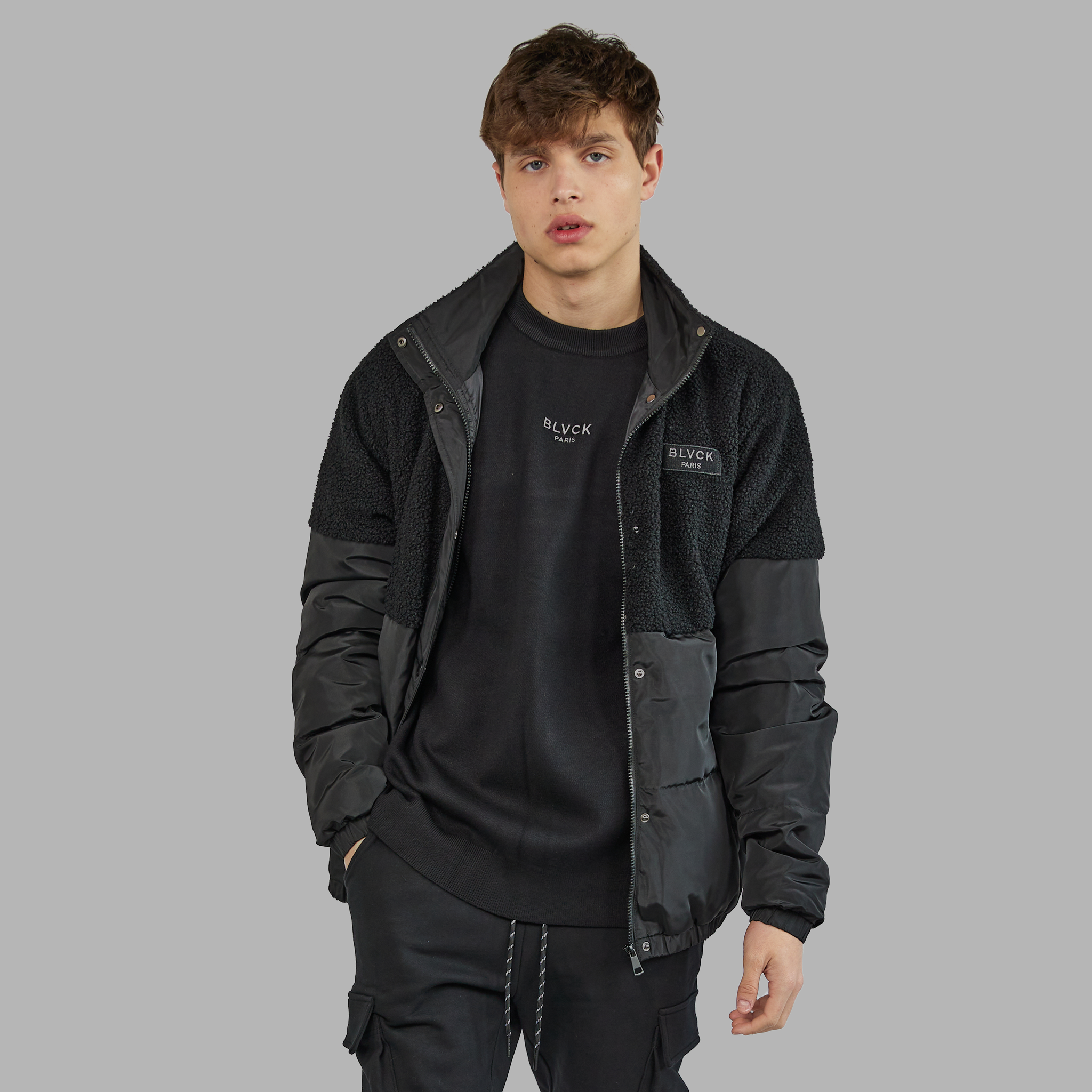 Blvck Baseball Jacket - XL