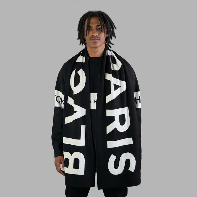 Écharpe Blvck x Whte