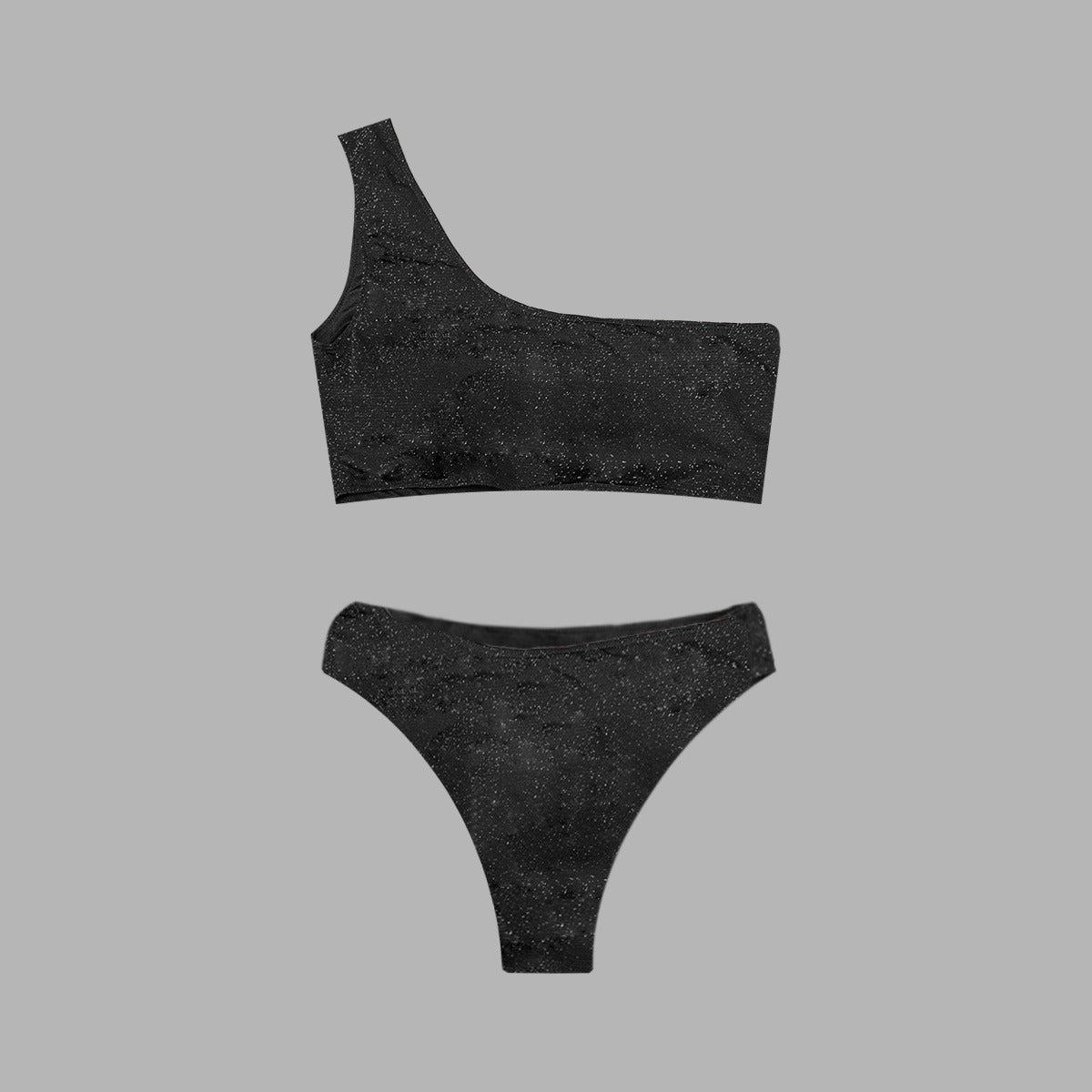 Sparkly Silver with Black LV Logo Print Bikini – SunKizzed Bikinis
