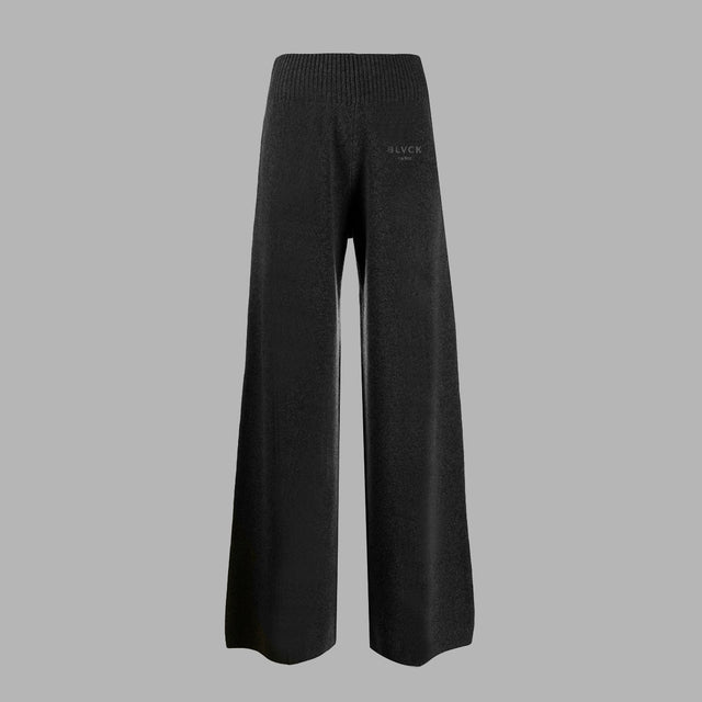 Pantalon noir à coupe large