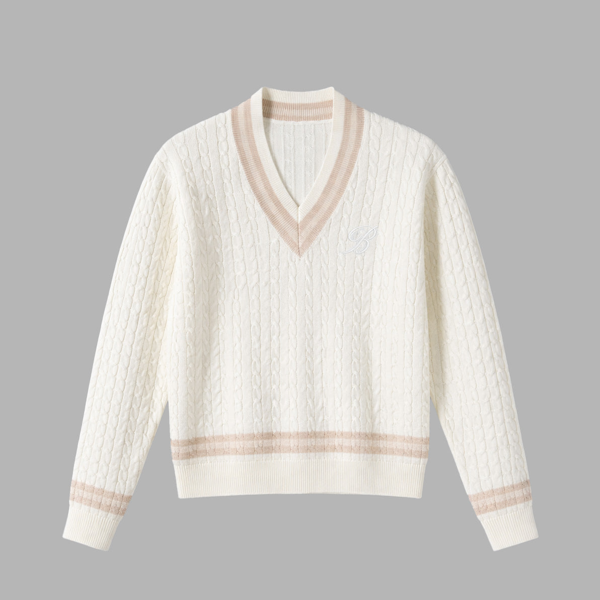 Blvck Knit V-Neck Sweater