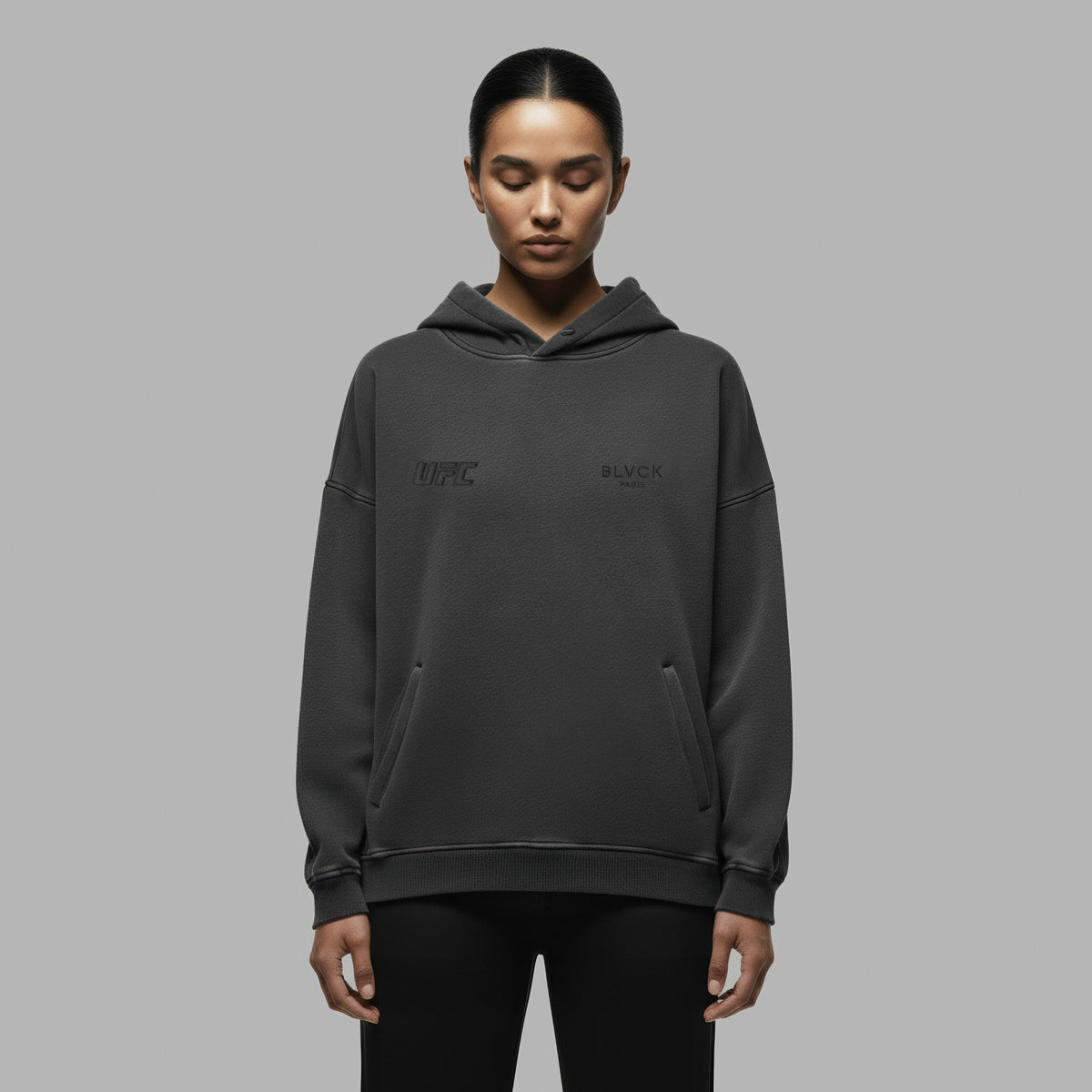 Blvck x UFC Acid Wash Hoodie