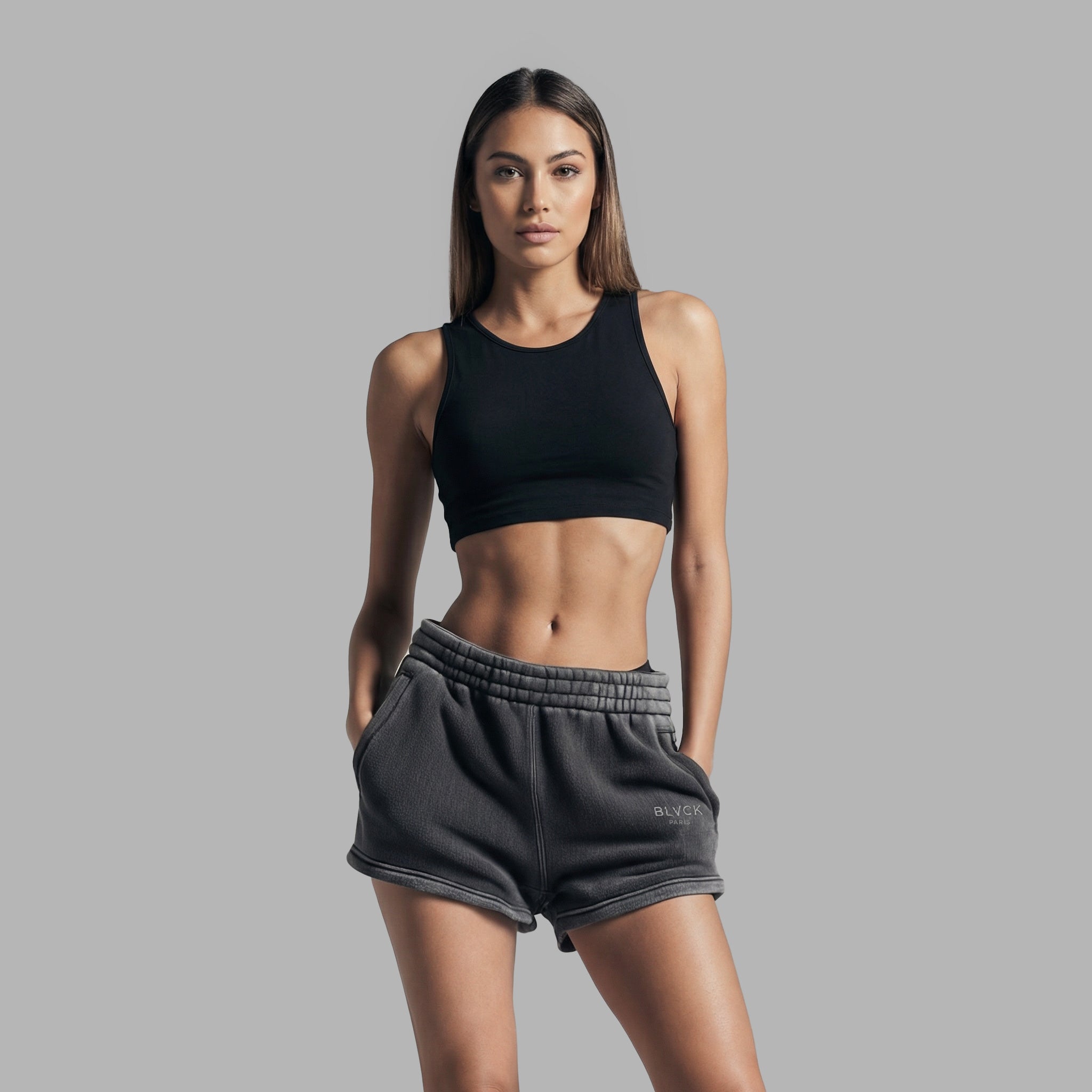 Acid Wash Mini Shorts – Blvck