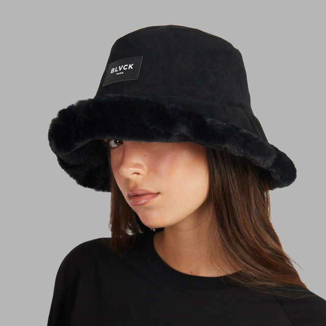 Blvck Suede Bucket Hat