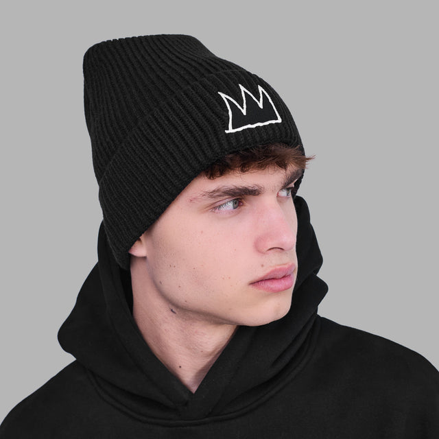 Blvck x Basquiat Beanie 'Cream'