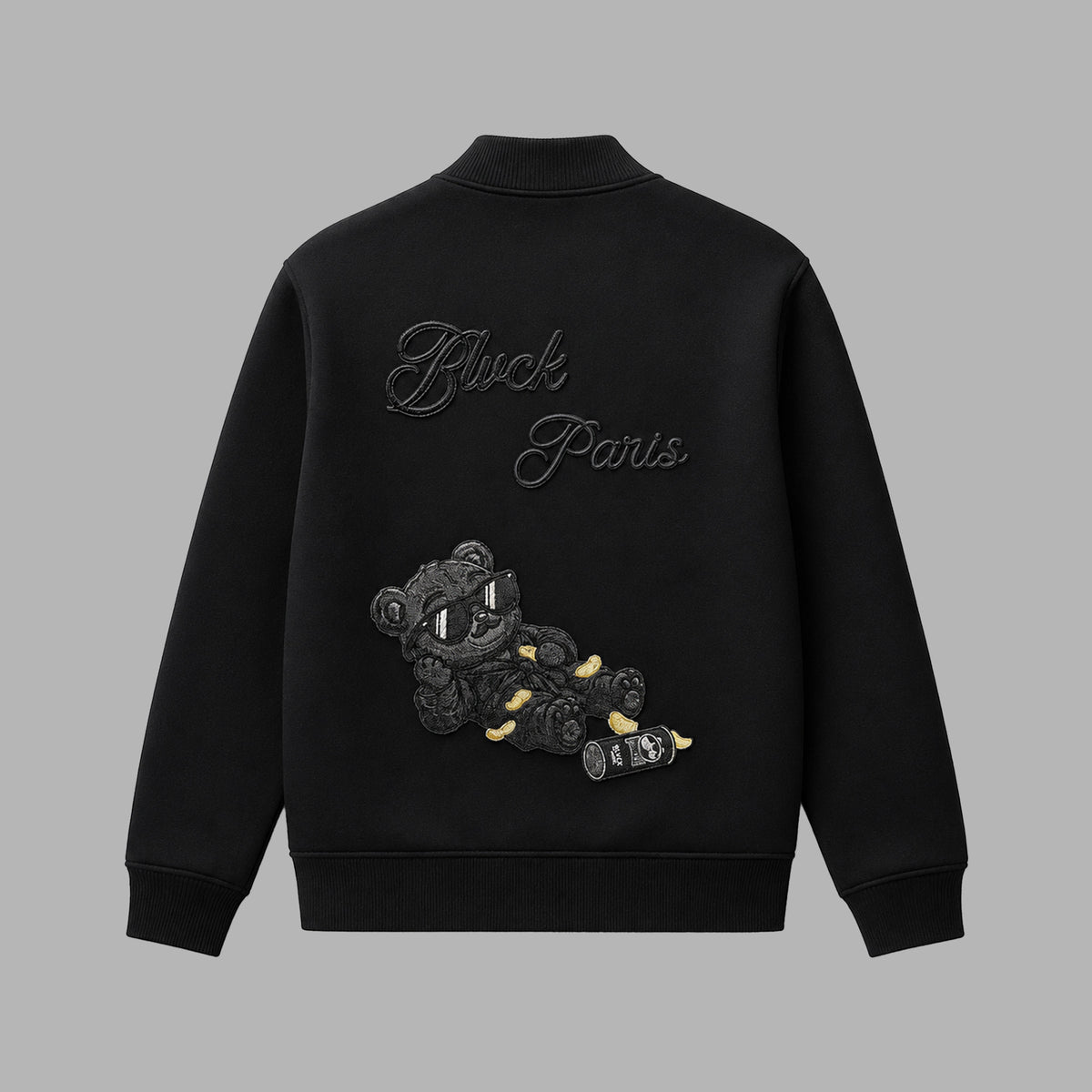 Blvck x Pringles Teddy Baseball Jacket