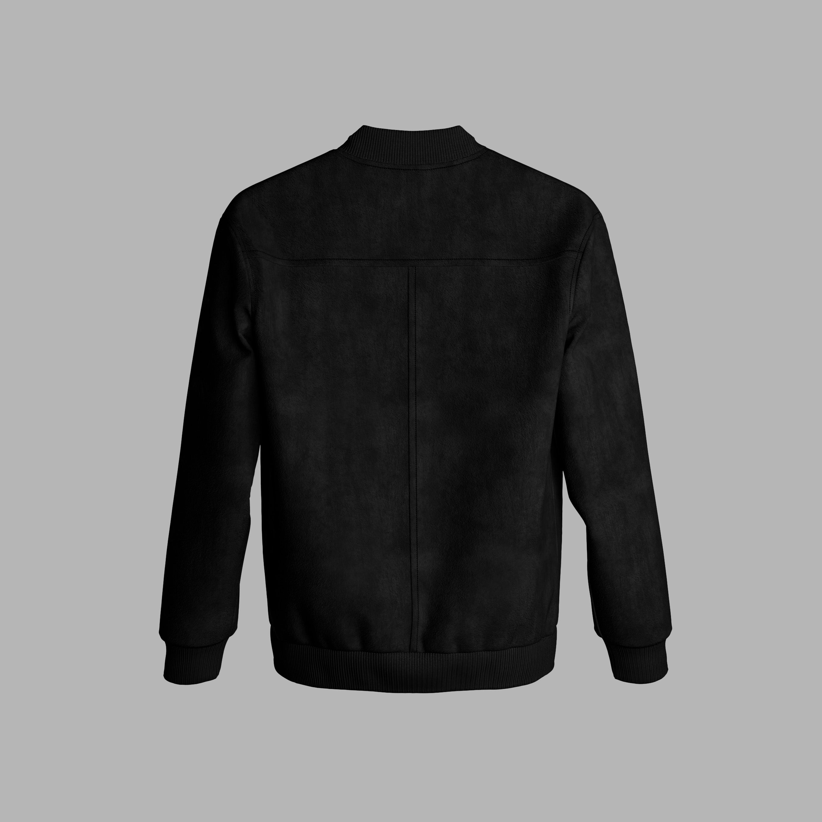 VIA VESPUCCI GENEVE 2024 COLLECTION BLACK SUEDE JACKET XL