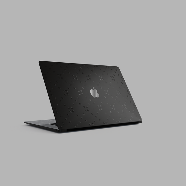 Black MacBook Skin | Blvck Paris Black MacBook Skin | Blvck Paris