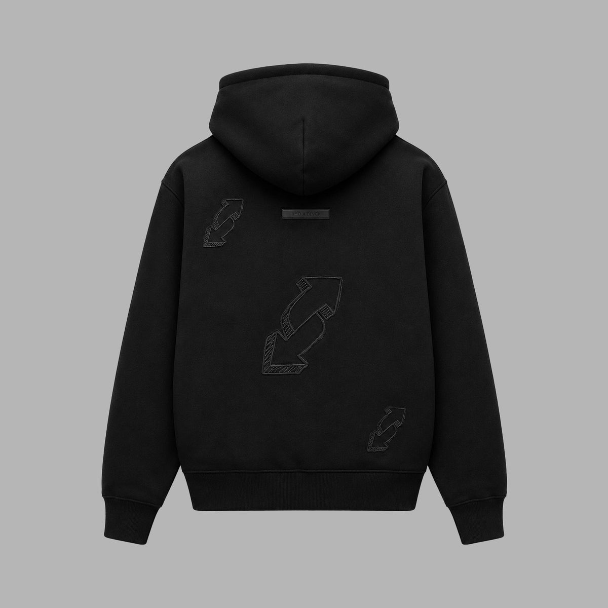UNO™ x Blvck Embossed Hoodie
