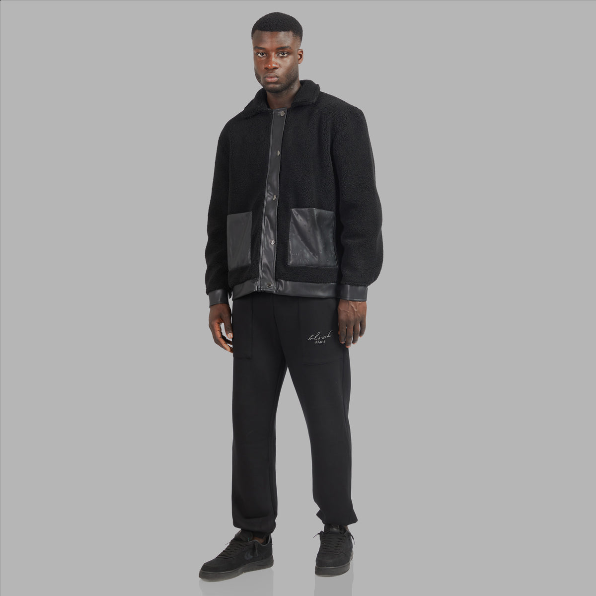Blvck Shearling Jacket