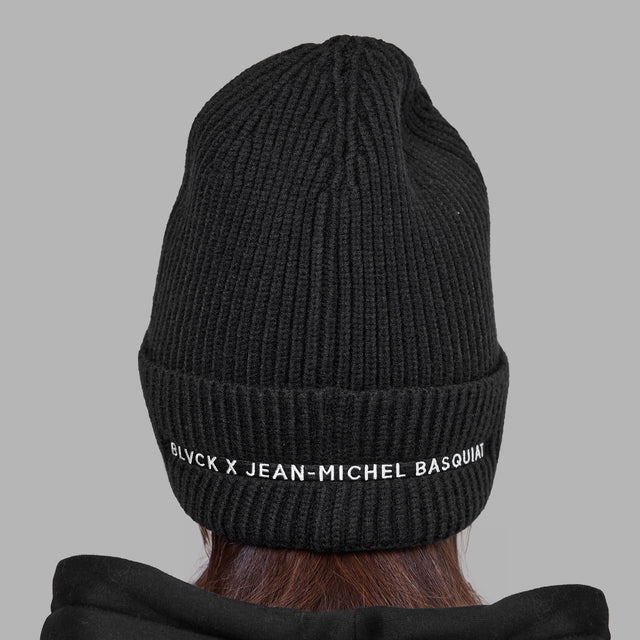 Blvck x Basquiat Beanie 'Cream'