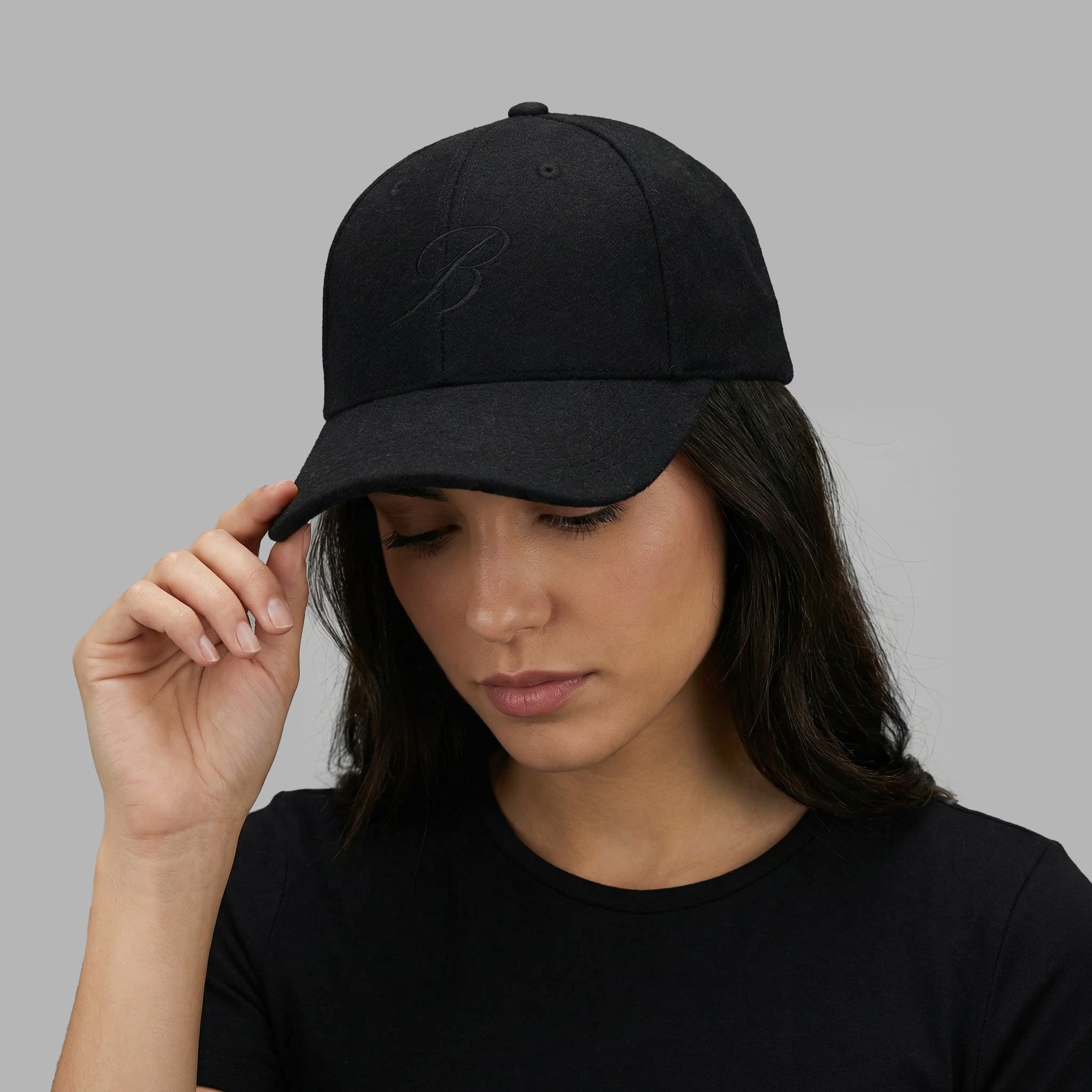 その他 Nepal Woven Fitted Camp Cap Style: Black Blvck Woven Cap