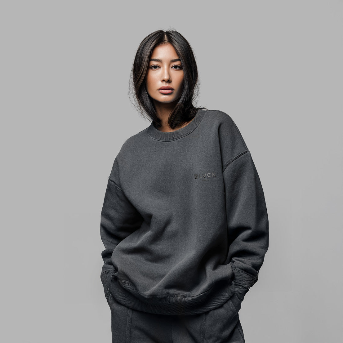 Sweatshirt blanc 'White' 