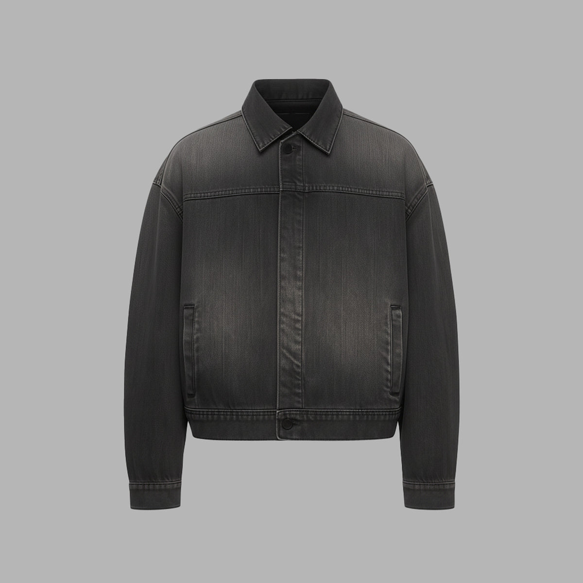 Gradient Denim Jacket