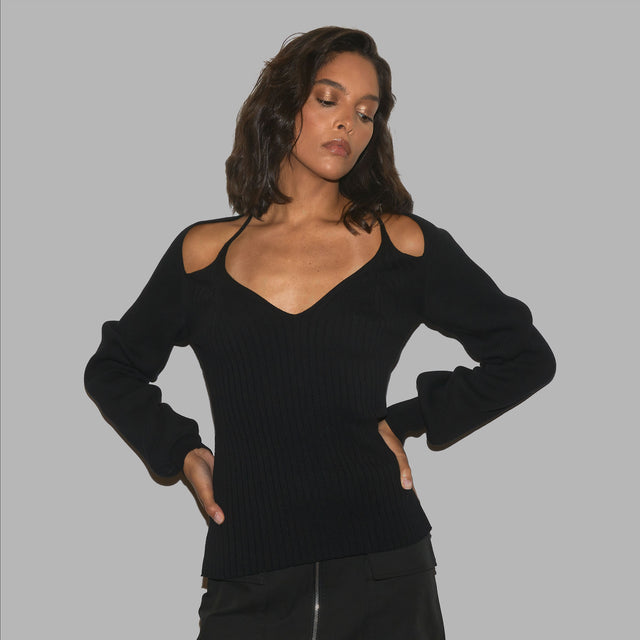 Blvck Cutout Top