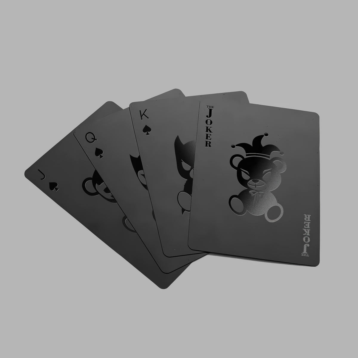 Blvck Playing Cards – Matte Black Card Deck | Blvck Paris