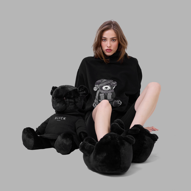 Blvck Teddy Slippers