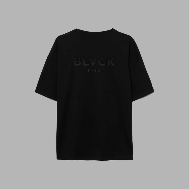 T-shirt 'Blvck x Memeland'