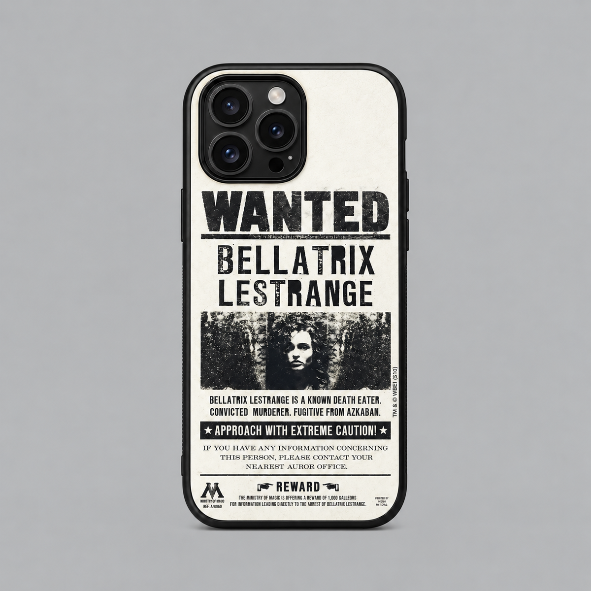 Harry Potter x Blvck Paris frame Phone Case