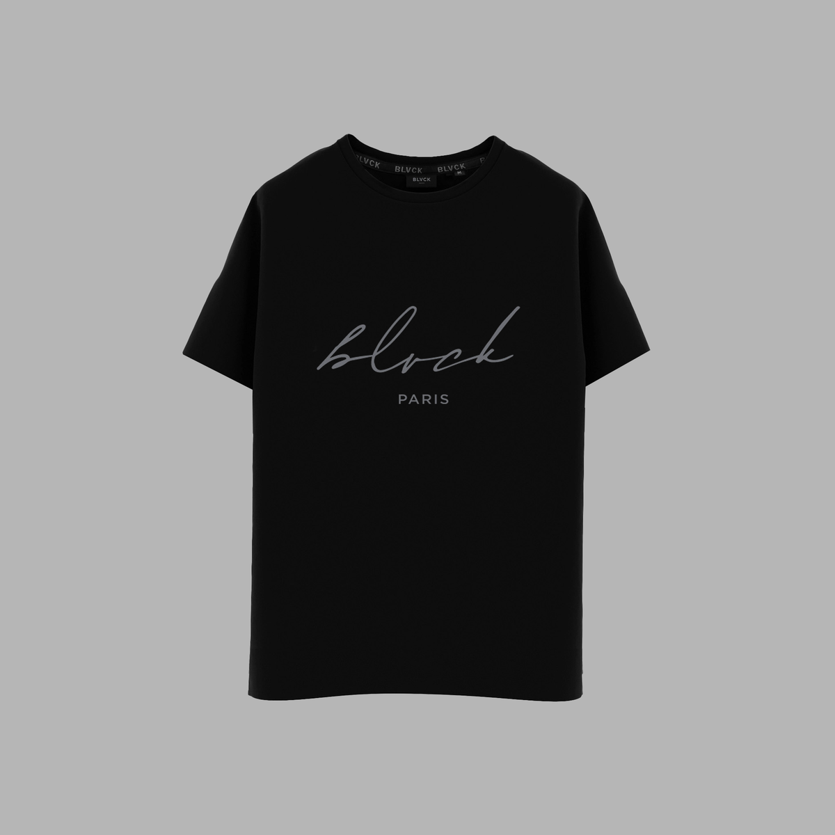 BLVCK PARIS Tシャツ　L ② Black Signature Tee | Blvck Paris
