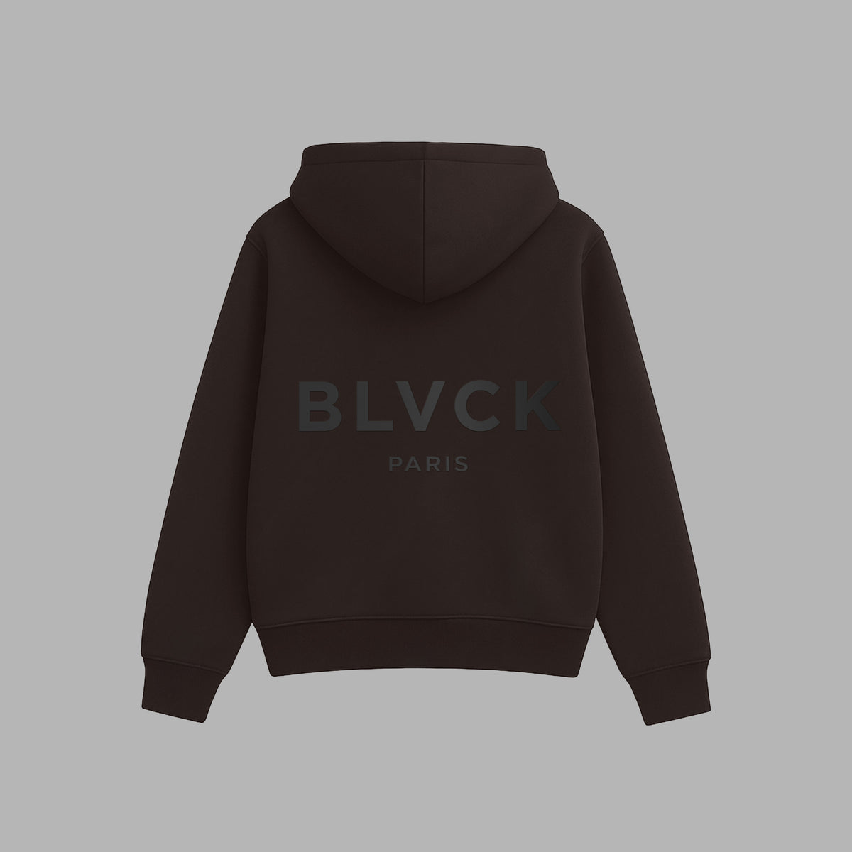 Sweatshirt à capuche marron foncé 'Dark Chocolate'