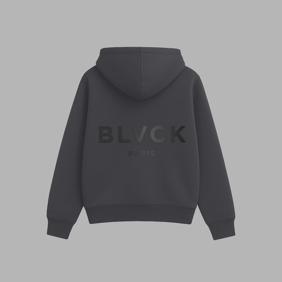 Sweatshirt à capuche gris foncé 'Charcoal'