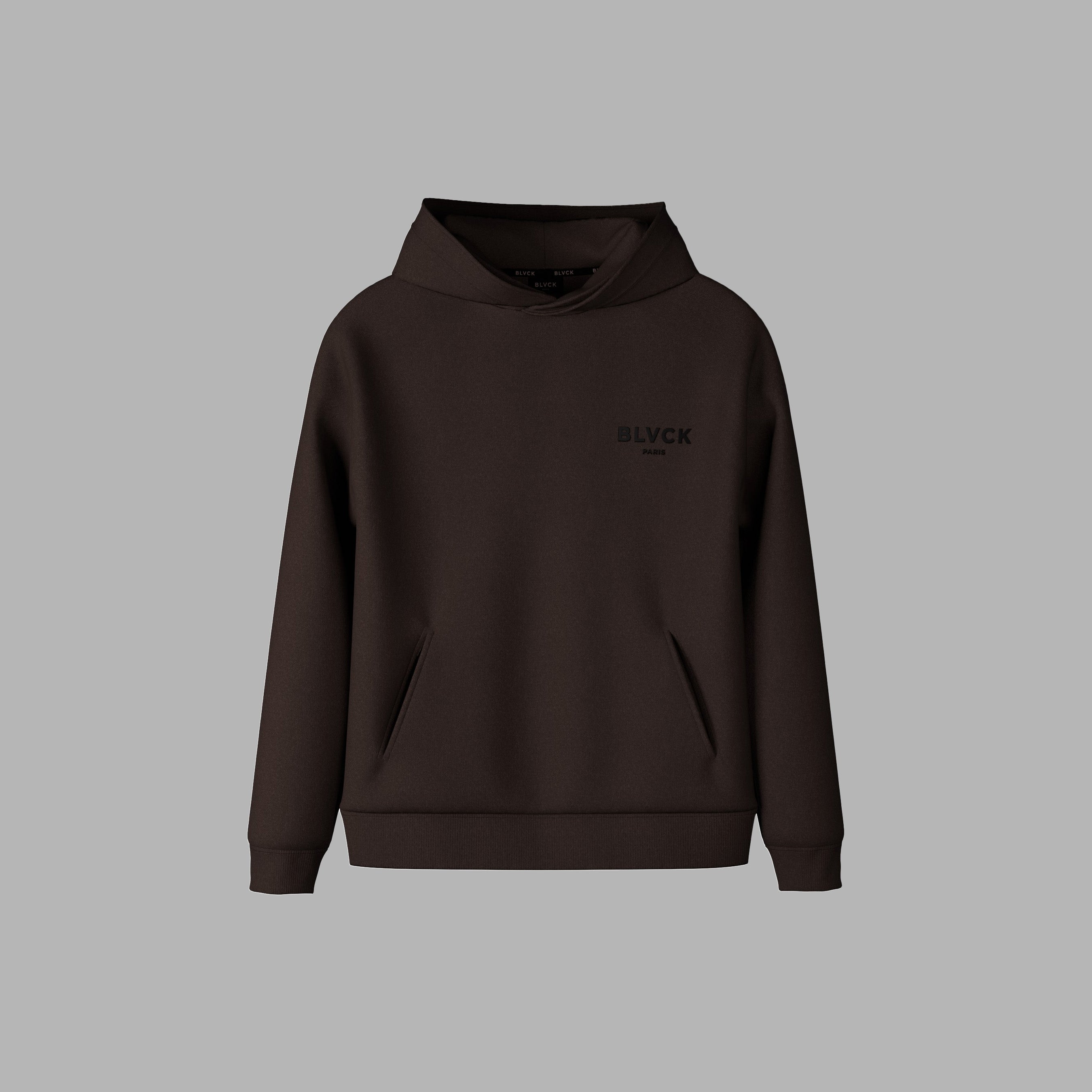 Dark black hoodie best sale