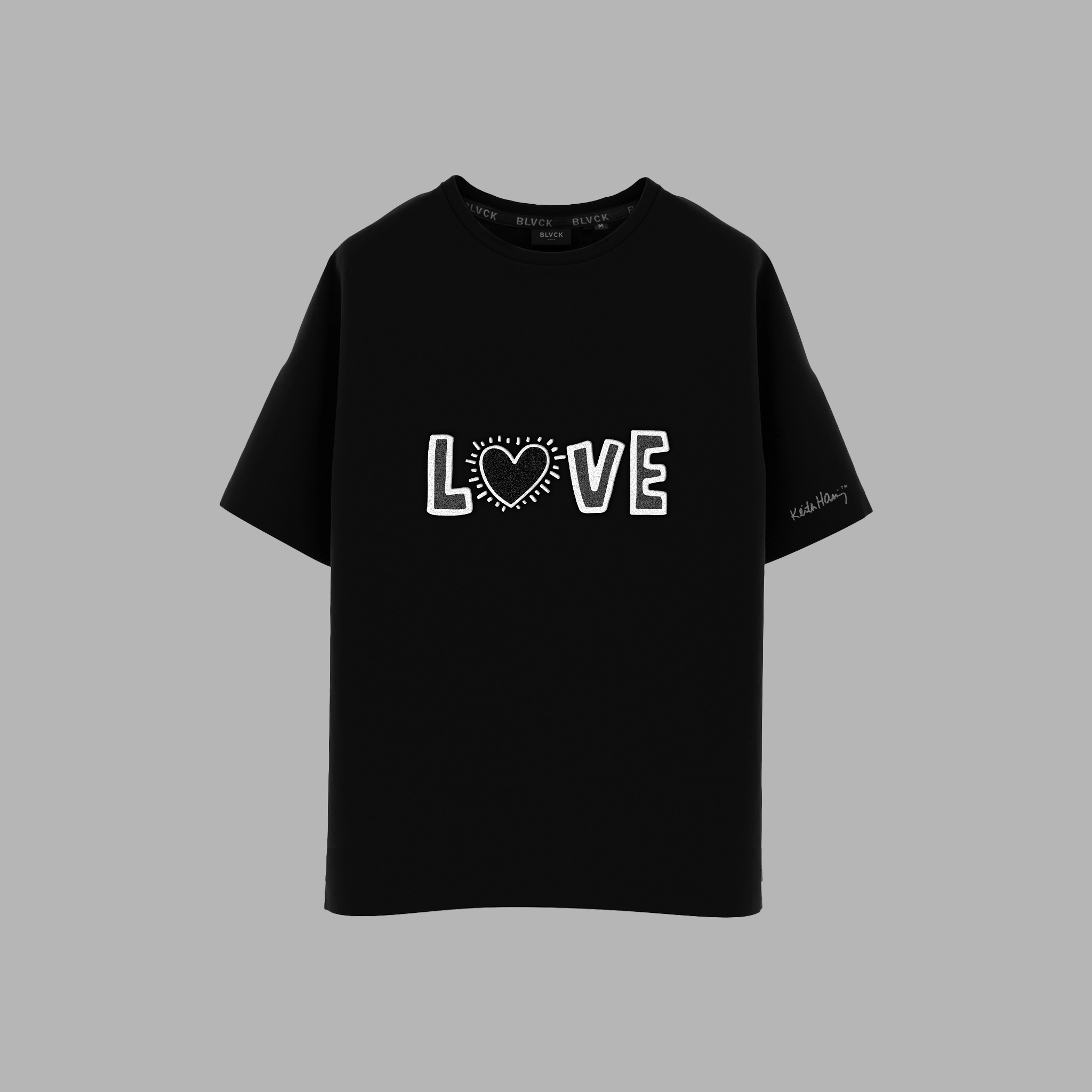 Blvck x Keith Haring | Love Tee in Black