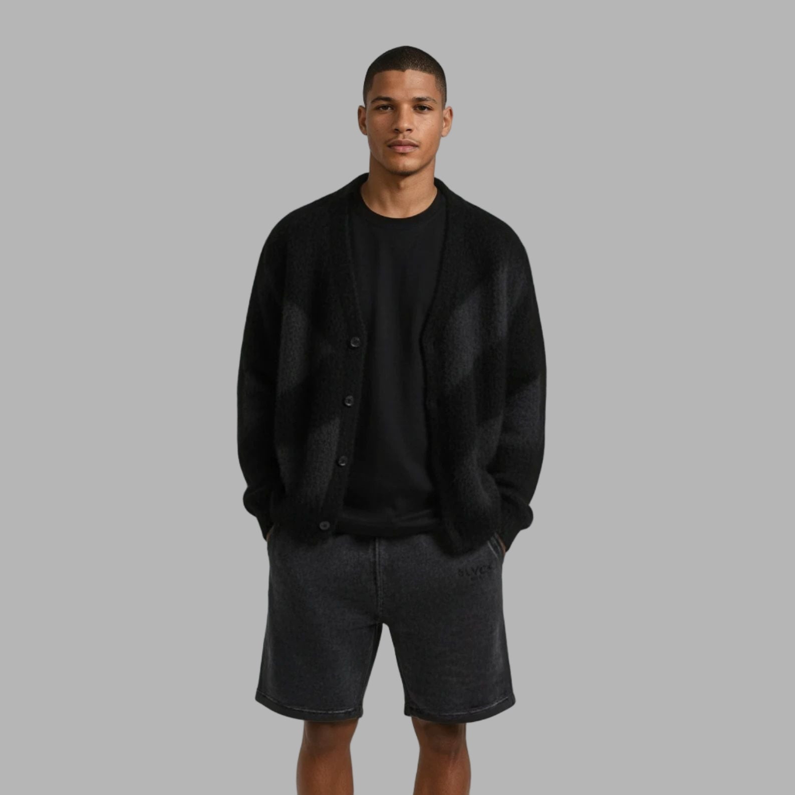 ブラックアイパッチ MOHAIR CARDIGAN BLACK XL BlackEyePatch / MOHAIR CARDIGAN【BLACK】｜WACKO MARIA