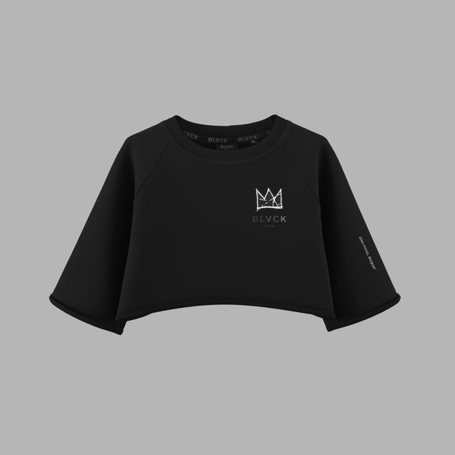 T-shirt à coupe courte 'Blvck x Basquiat'